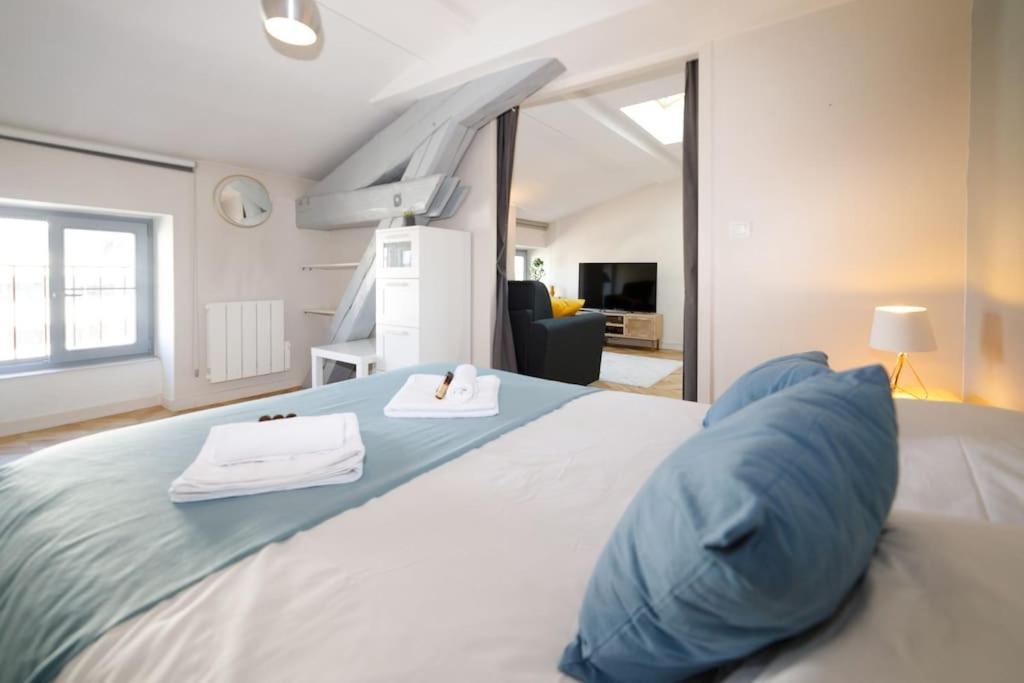 T2 Cozy Proche Du Centre Avec Canape Lit - 51Blatin Clermont-Ferrand Exteriör bild