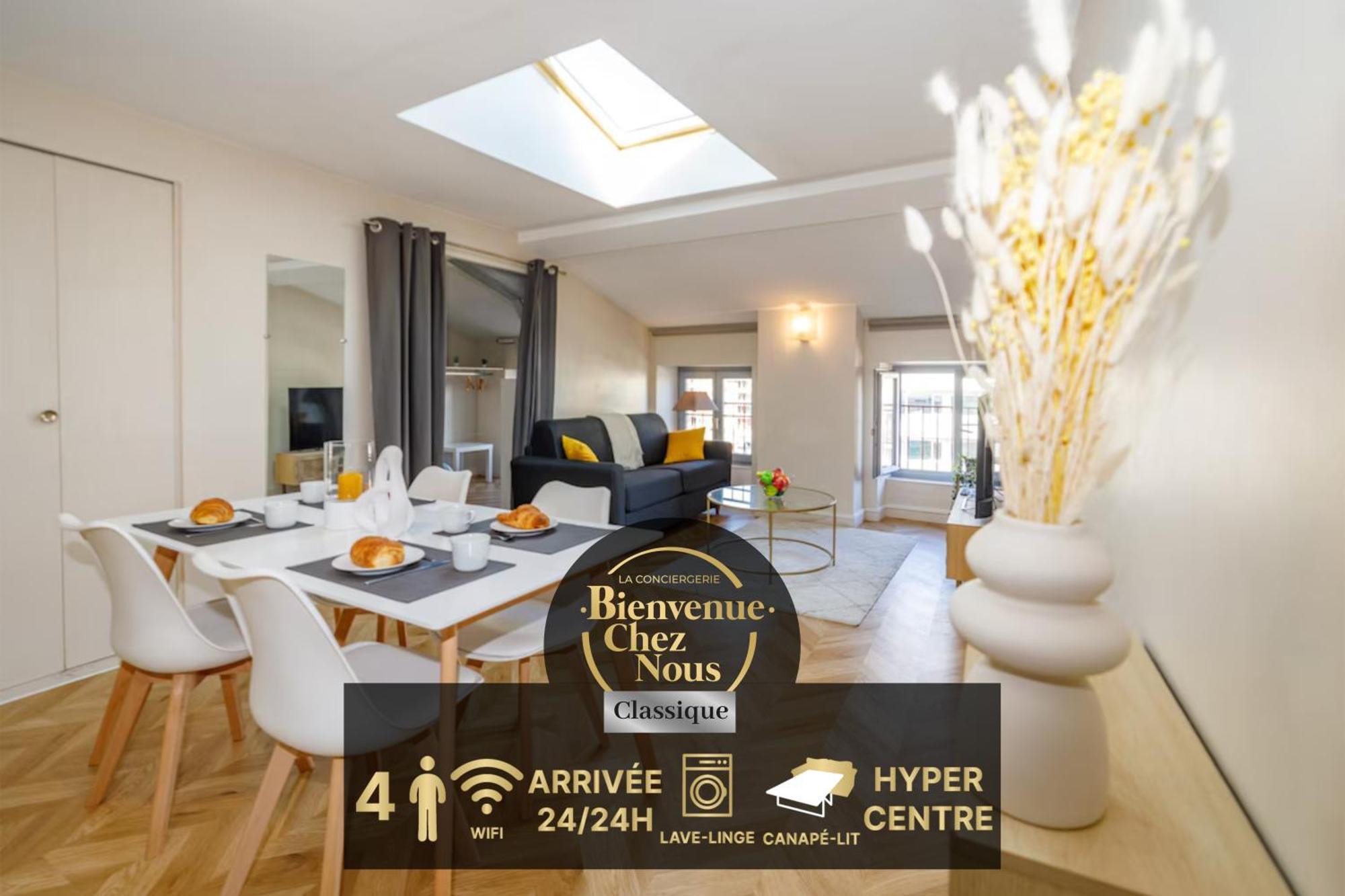 T2 Cozy Proche Du Centre Avec Canape Lit - 51Blatin Clermont-Ferrand Exteriör bild